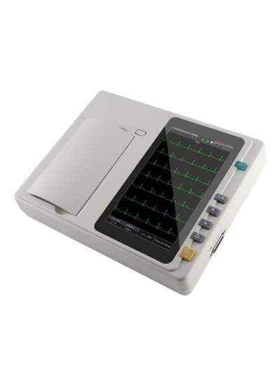 Трехканальный электрокардиограф Kardial ECG 301, 12 электродов-4